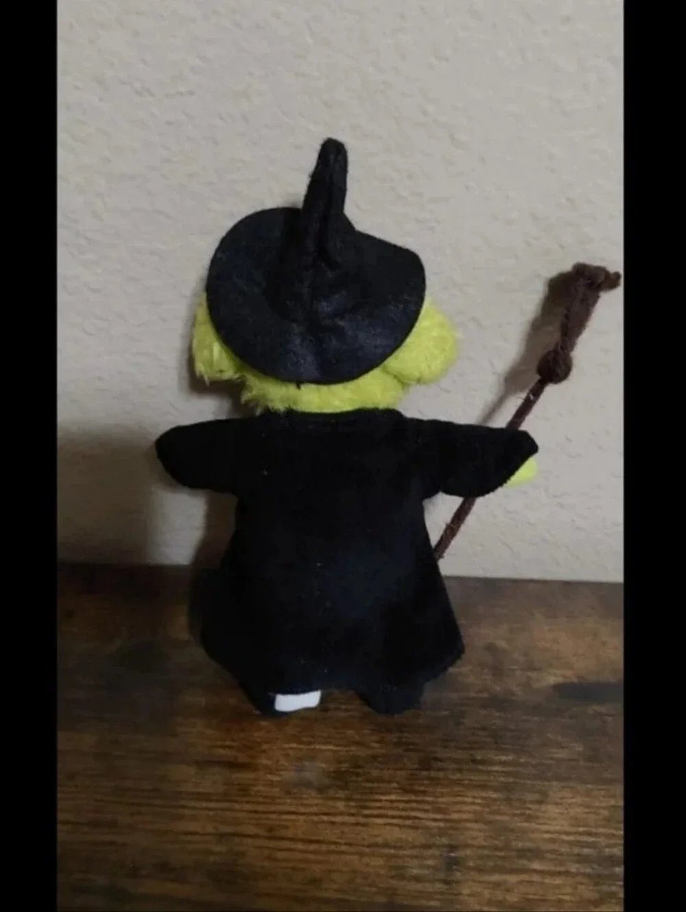 Adorable Rare (Hard To Find) Old Navy Small Green Wicked Witch Teddy Plush